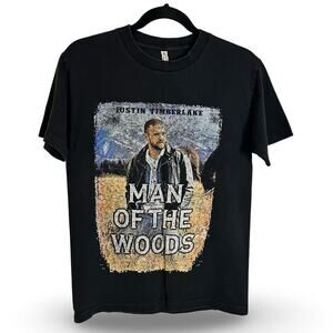 Justin Timberlake Man of the Woods Tour Tee Unisex Size Small Music Band Concert